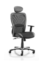 Victor II Mesh Back Executive Office Chair with Arms - Rogey