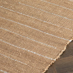 Woven Stripe Jute Runner Rug (60 x 230cm) - Rogey