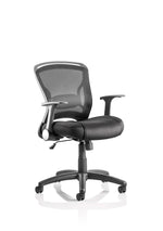 Zeus Medium Mesh Back Task Operator Office Chair with Arms - Rogey