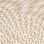 Zig Zag Jute & Cotton Rug - 120 x 180cm - Rogey