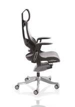 Zure High Back Black Shell Executive Office Chair with Arms - Rogey