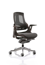 Zure High Back Black Shell Executive Office Chair with Arms - Rogey