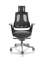 Zure High Back Black Shell Executive Office Chair with Arms - Rogey