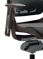 Zure High Back Black Shell Executive Office Chair with Arms - Rogey